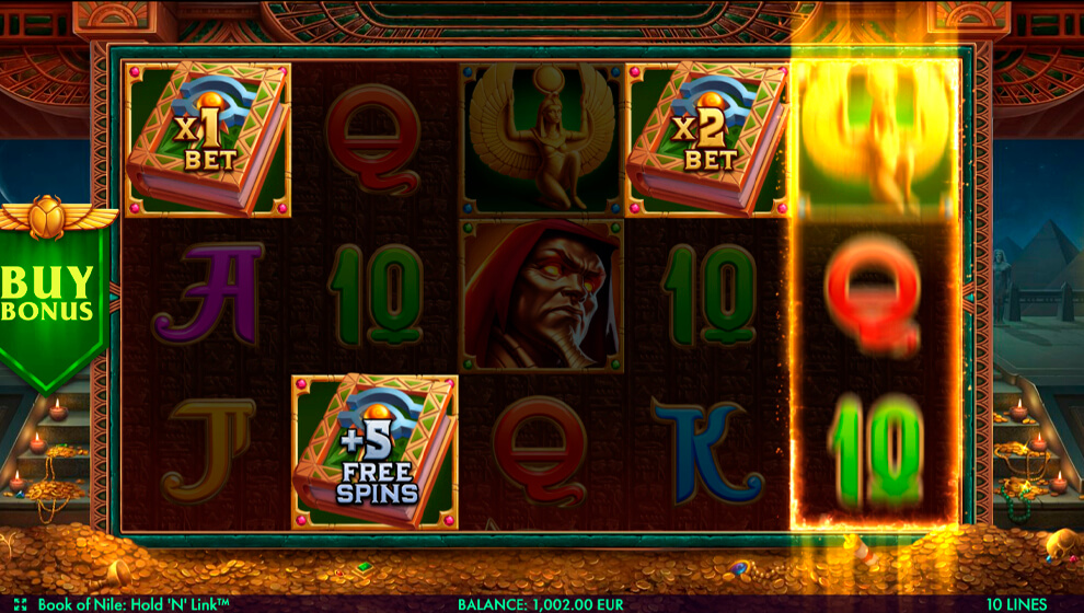 Book of Nile Hold n Link slot